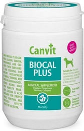 Produktbild von CANVIT Dog Biocal Plus 500g suplement na układ ruchu psa