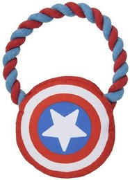 Produktbild von Captain Marvel Spielknochen Beißring für Hunde