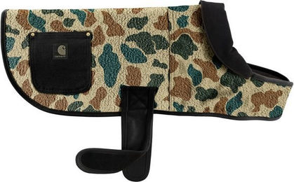 Produktbild von Carhartt Hunde Mantel Sherpa Isulated Dog Chore Coat Duck Camo Beige S