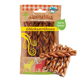 Produktbild von Carnello Alpenglück Glückssträhnen Hundesnack - 5 x 5 Stk.
