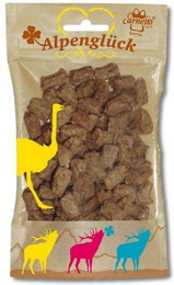 Produktbild von Carnello Alpenglück Hundesnacks Federleicht Strauß 15 x 60 Gramm