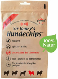 Produktbild von Carnello Sir Henry's Hundechips Hundesnack 20 x 55 Gramm