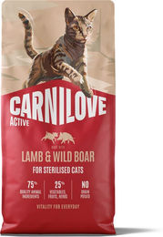 Produktbild von Carnilove Active Adult Sterilised mit Lamm & Wildschwein - 6 kg