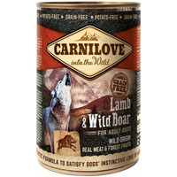 Produktbild von CARNILOVE Adult Lamb & Wild Boar Hundenassfutter - 12 x 400 g
