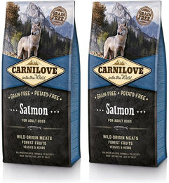 Produktbild von CARNILOVE Adult Salmon 24 kg (2 x 12 kg)