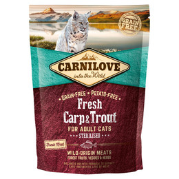 Produktbild von Carnilove Cat Adult Fresh Carp & Trout Sterilised