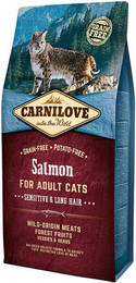 Produktbild von Carnilove Cat Adult Lachs Sensitive & Langhaarkatzen - 6 kg