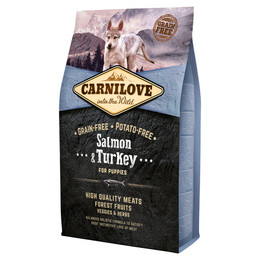 Produktbild von Carnilove Dog Puppy Lachs & Truthahn - 4 kg