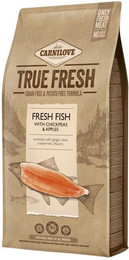 Produktbild von Carnilove Hunde Trockenfutter Adult True Fresh Fish mit Kichererbsen und Äpfeln - 11,4 kg