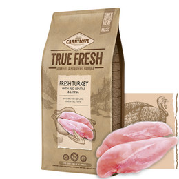Produktbild von Carnilove Hunde Trockenfutter - Adult True Fresh Turkey with Red Lentils and Lemna