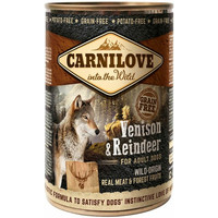 Produktbild von CARNILOVE Hundenassfutter Adult Venison & Reindeer - 6 x 400 g