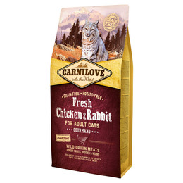 Produktbild von Carnilove Katze Trockenfutter Huhn und Kaninchen - 6 kg