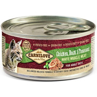 Produktbild von CARNILOVE Katzennassfutter Chicken, Duck & Pheasant - 12 x 100 g