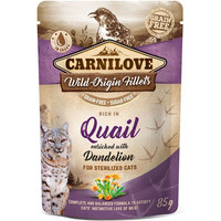 Produktbild von CARNILOVE Katzennassfutter Quail & Dandelion - 48 x 85 g