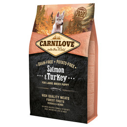 Produktbild von Carnilove Puppy Large Breed Lachs und Pute - 4 kg