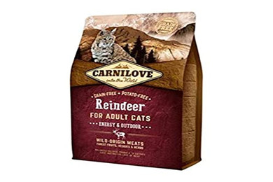 Produktbild von Carnilove Trockenfutter für Katzen Adult Rentier - 2 kg