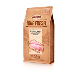 Produktbild von Carnilove True Fresh Adult Hundetrockenfutter mit frischem Truthahn - 4 kg