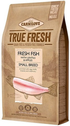Produktbild von Carnilove True Fresh Small Breeds Fisch Trockenfutter - 4 kg