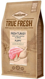Produktbild von Carnilove TrueFresh Puppy Trockenfutter mit Pute - 11,4 kg