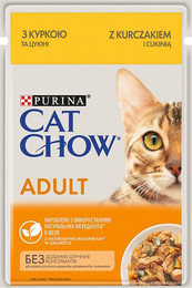 Produktbild von Cat Chow Nassfutter Huhn - 26 x 85 g