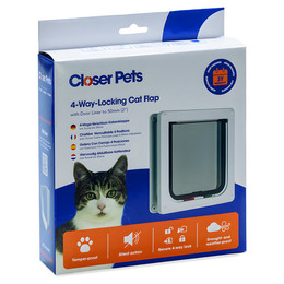 Produktbild von Cat Mate Katzenklappe 235W weiß