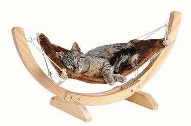 Produktbild von Cat Relax braun Hängematte für Katzen