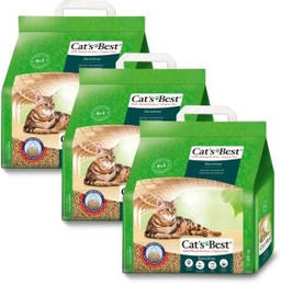 Produktbild von Cat's Best Sensitive Klumpstreu - 3 x 2,9 kg