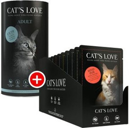 Produktbild von CAT'S LOVE Adult Mischfütterung Set - 12 x 85 g