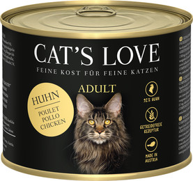Produktbild von Cat’s Love Classic Huhn Pur Nassfutter für Katzen - 6 x 200 g