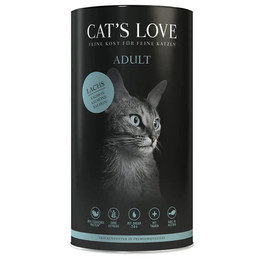 Produktbild von Cat’s Love - Katzen Trockenfutter - Adult Lachs (getreidefrei) - 400g