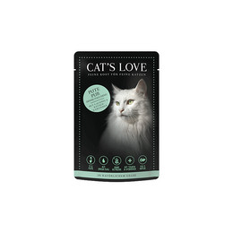 Produktbild von Cat's Love Nassfutter Adult Pute Pur - 12 x 85 g