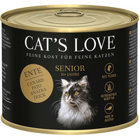 Produktbild von Cat’s Love Nassfutter Senior Ente - 6 x 200 g
