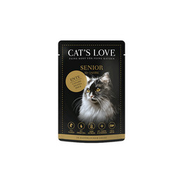 Produktbild von Cat's Love Nassfutter Senior Ente - 12 x 85 g