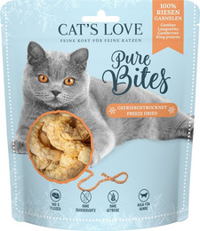 Produktbild von CAT'S LOVE Pure Bites Riesengarnele - 25 g