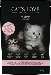 Produktbild von CAT'S LOVE Trocken Junior Geflügel - 400 g