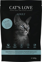 Produktbild von CAT'S LOVE Trockenfutter Adult Lachs - 400 g