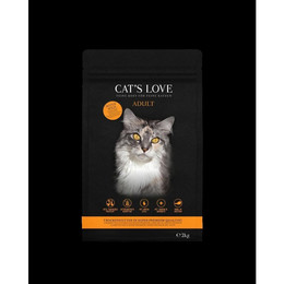 Produktbild von CAT'S LOVE Trockenfutter Adult Pute & Wild - 400 g