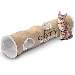 Produktbild von Cat Tunnel Cote D'Ivoire Braun-Weiß