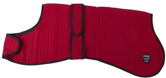 Produktbild von CATAGO Abschwitzdecke für Hunde Kühldecke 55 cm Rot - 55 cm