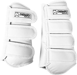 Catago Dressurgamaschen Pony weiß 4 Stück – Bild 1 von 2