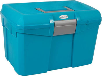 Produktbild von CATAGO Pferde Putzbox türkis/blau