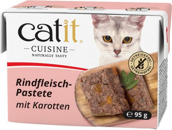 Produktbild von Catit Cuisine Pastete Rind mit Karotten - 95 g