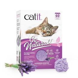 Produktbild von Catit Go Natural! Pelletstreu Lavendel - 4 x 2,8 kg