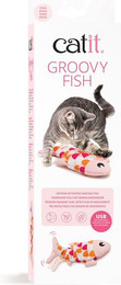 Produktbild von Catit Groovy Fish Tanzender Fisch Rosa - 1 Stk.