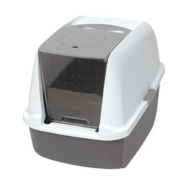 Produktbild von Catit Katzentoilette mit Abdeckung und Airsift-Filtersystem