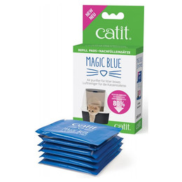 Produktbild von Catit Magic Blue Nachfüllpack Geruchsfilter für Katzentoiletten
