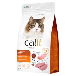 Produktbild von Catit Recipes Adult Trockenfutter mit Geflügel für Katzen - 400 g