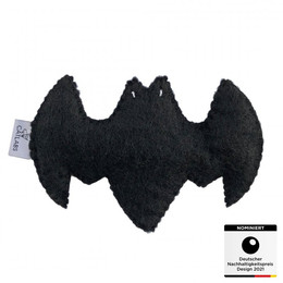 Produktbild von CATLABS Katzenspielzeug Flauschige Fledermaus mit Baldrianwurzel