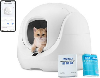 Produktbild von CATLINK Katzenecktoilette Intelligente Selbstreinigende mit App-Fernbedienung und Geruchskontrolle