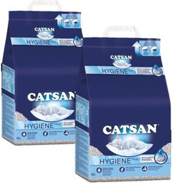 Produktbild von CATSAN Hygiene Plus Katzenstreu - 2 x 18 l